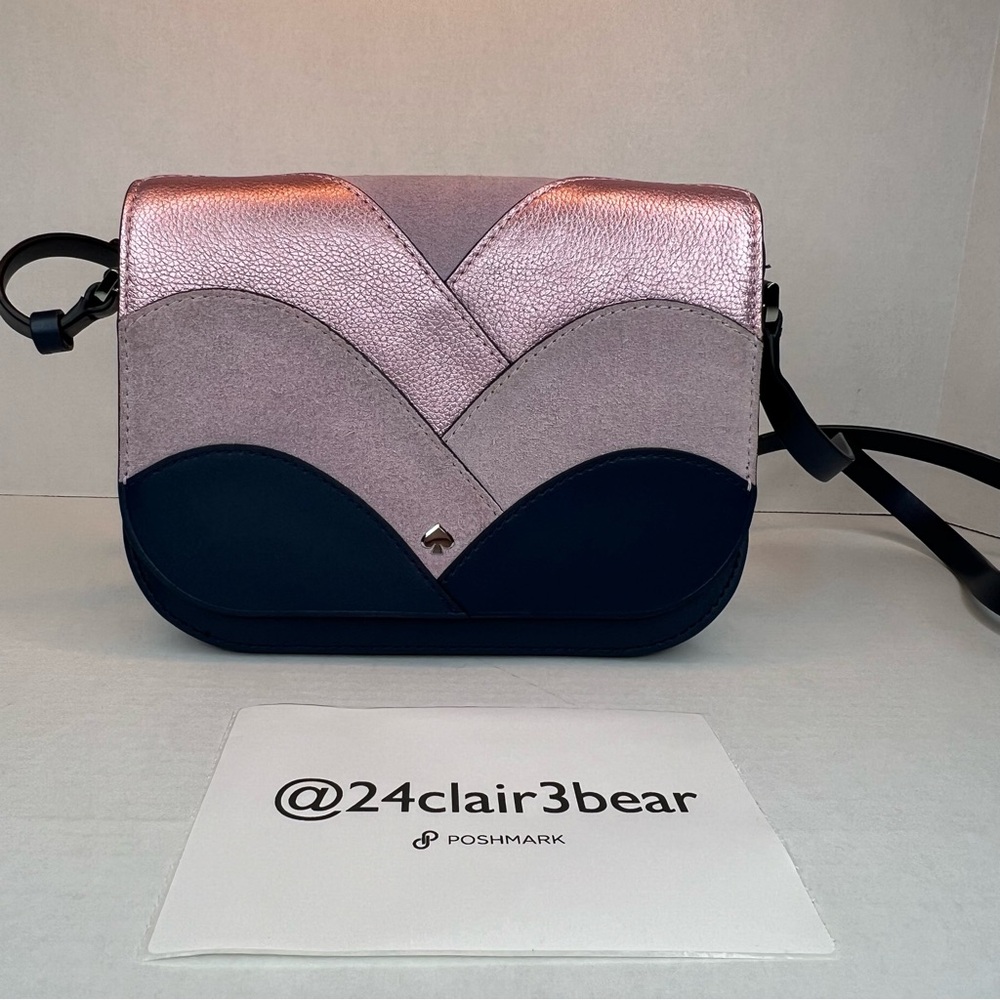 Authentic Kate Spade Nadine Patchwork Medium Crossbody Purse